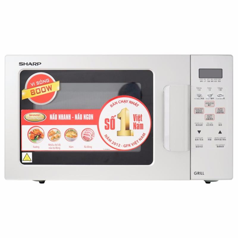 Lò vi sóng Sharp R-678VN(S) 20L (Bạc)