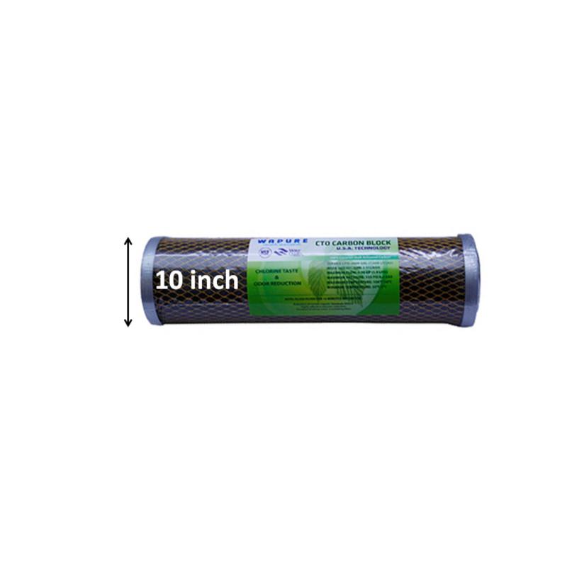Lõi Lọc CTO Black 10 inch - Siêu lọc cặn và xử lý mùi