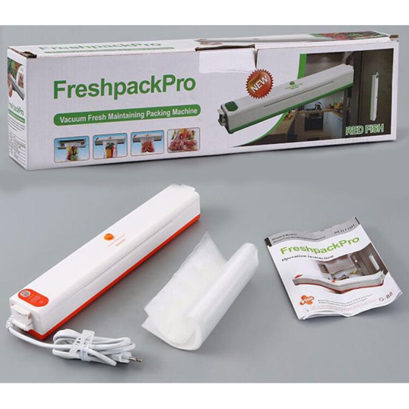 Máy hút chân không thực phẩm FRESH PACK PRO + tặng kèm 8 túi hút chuyện dụng