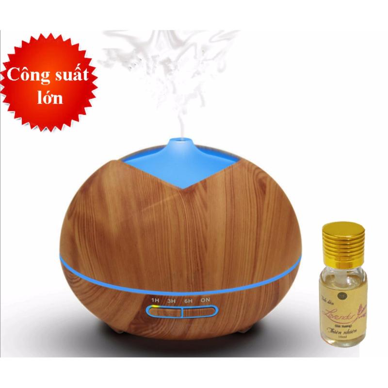 Bảng giá Máy khuếch tán tinh dầu lộc không khí dung tích 300ml tặng 10ml tinh dầu oải hương Ngọc Tuyết