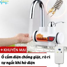 Chi tiết sản phẩm Máy làm nóng nước trực tiếp tại vòi QWater RX-01 kèm ổ điện chống giật