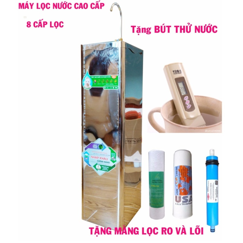 Máy lọc nước uống trực tiếp Aqualite 8 lần lọc ( có vỏ tủ )