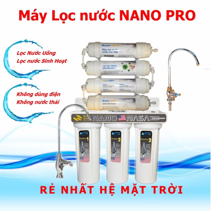 Máy lọc nước Uống trực tiếp NANO PRO Cấp 7 LÕI LỌC - Bổ sung khoáng TDS