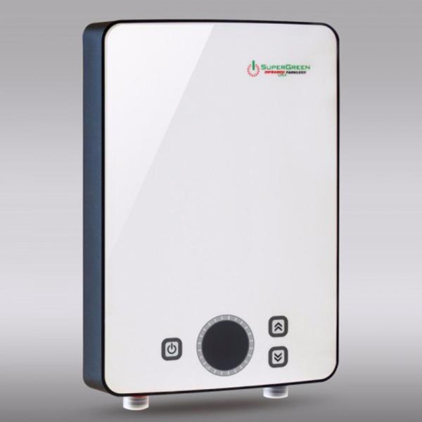Bảng giá Máy nước nóng hồng ngoại SuperGreen: IR-245 (Trắng) - Hãng phân phối chính thức + Tặng sen tăng áp cao cấp