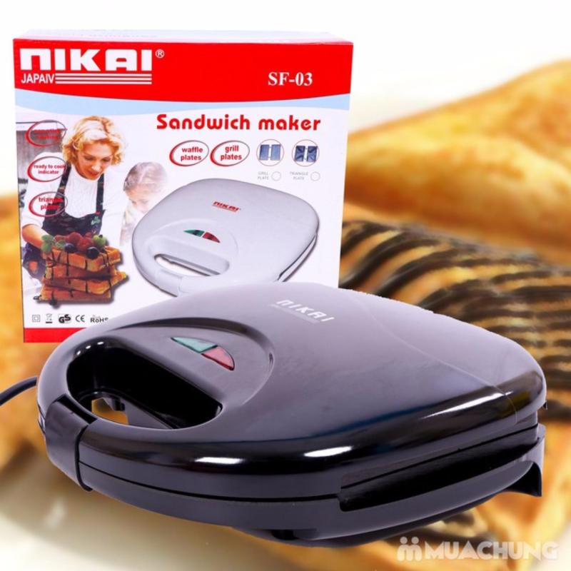 Giá bán Máy nướng bánh Nikai (Đen)