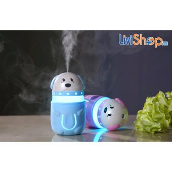 Máy Phun Sương Tạo ẩm Mini Tích Hợp đèn Hình Chú Chó Con Siêu Dễ Thương June 2018 - 4 Máy phun sương tạo ẩm mini tích hợp đèn hình chú chó con siêu dễ thương - 4