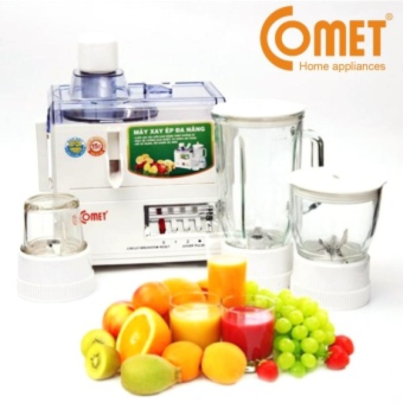 Giá bán Máy xay ép đa năng comet CM9828 1L (Trắng)