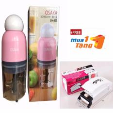 Máy xay sinh tố, xay thịt, xay đá cao cấp hiệu OSAKA + Tặng dụng cụ hàn miệng túi