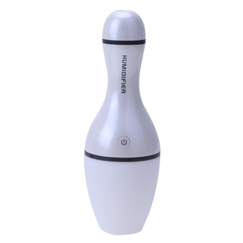 Bảng giá New Bowling Humidifier Household Office Car USB Mist Maker Colorful Light(Grey) - intl