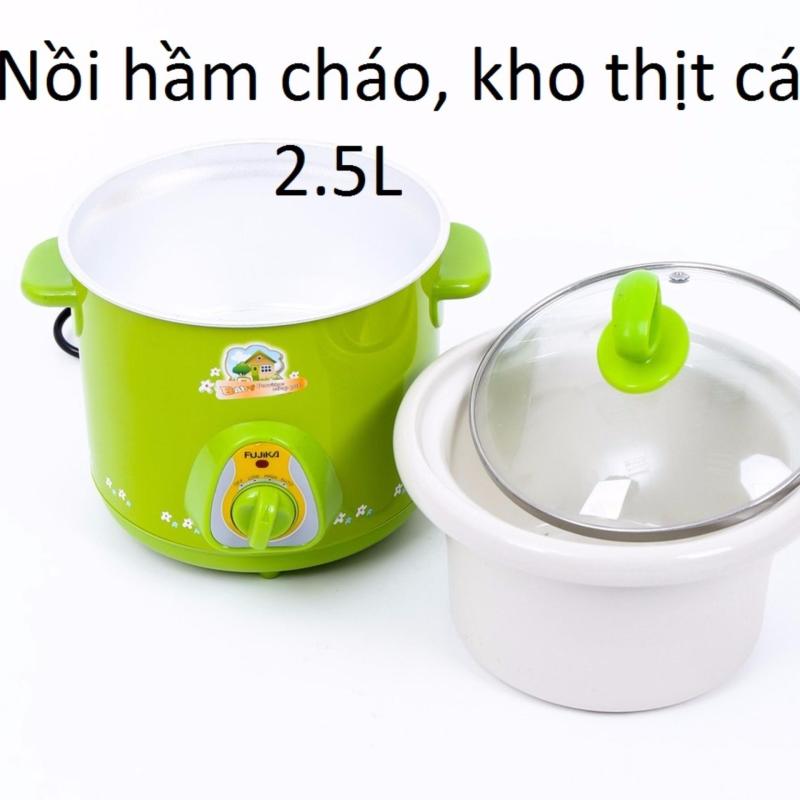 Nồi Hầm Cháo, Kho Thịt, Cá 2.5L Fujika