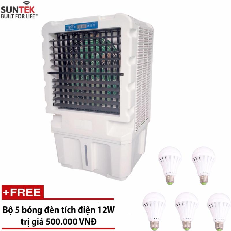 Bảng giá Quạt điều hòa– Máy làm mát không khí công suất cao SUNTEK SL130 Remote + Tặng 5 bóng đèn tích điện 12W