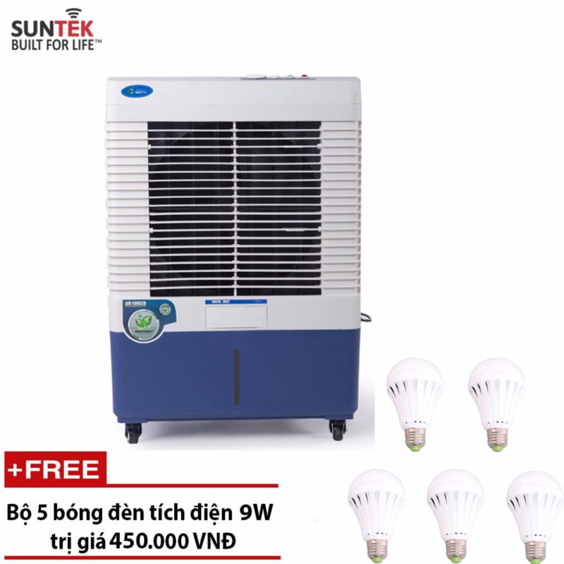 Bảng giá Quạt điều hòa– Máy làm mát không khí công suất cao SUNTEK SL36 Knob + Tặng 5 bóng đèn tích điện 9W