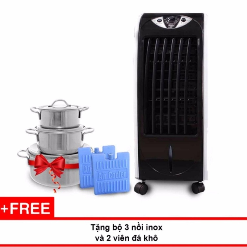 Bảng giá Quạt hơi lạnh Magic Korea A48 + Tặng bộ 3 nồi inox và 2 viên đá khô