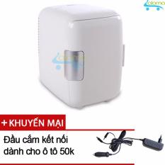 Tủ lạnh mini 2 chế độ nóng lạnh 4 lít MarryCar MR-TL4L tặng đầu cắm ô tô