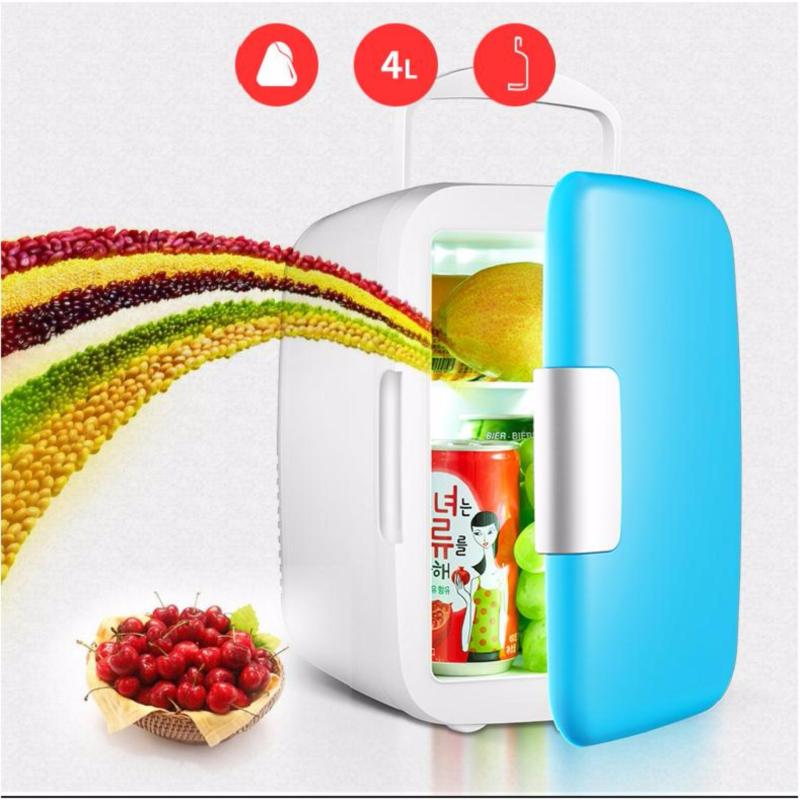 Tủ lạnh mini dành cho xe hơi 4 Lít (Xanh)