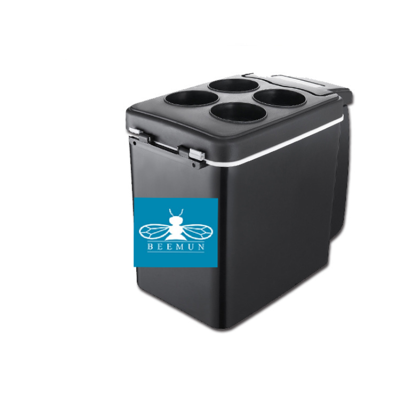 Tủ lạnh mini di động hộ gia đình và trên xe hơi 6L (Xám)
