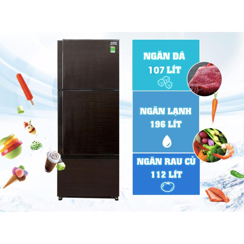 TỦ LẠNH MITSUBISHI ELECTRIC MR-V50EH-ST-V 414 LÍT INVERTER