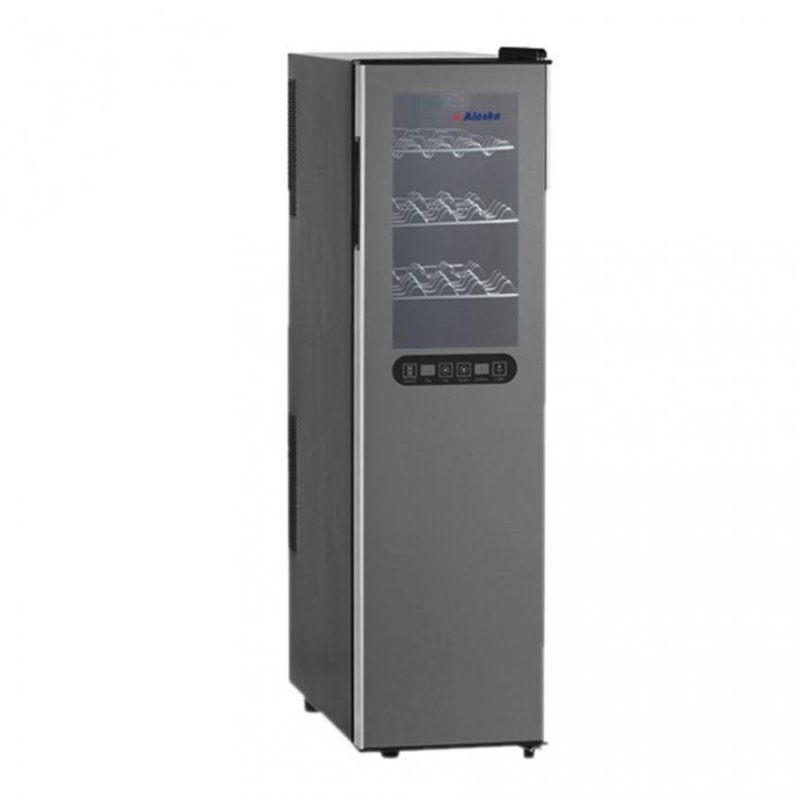 Tủ ướp rượu vang Alaska JC 18DB 18 chai (Đen)