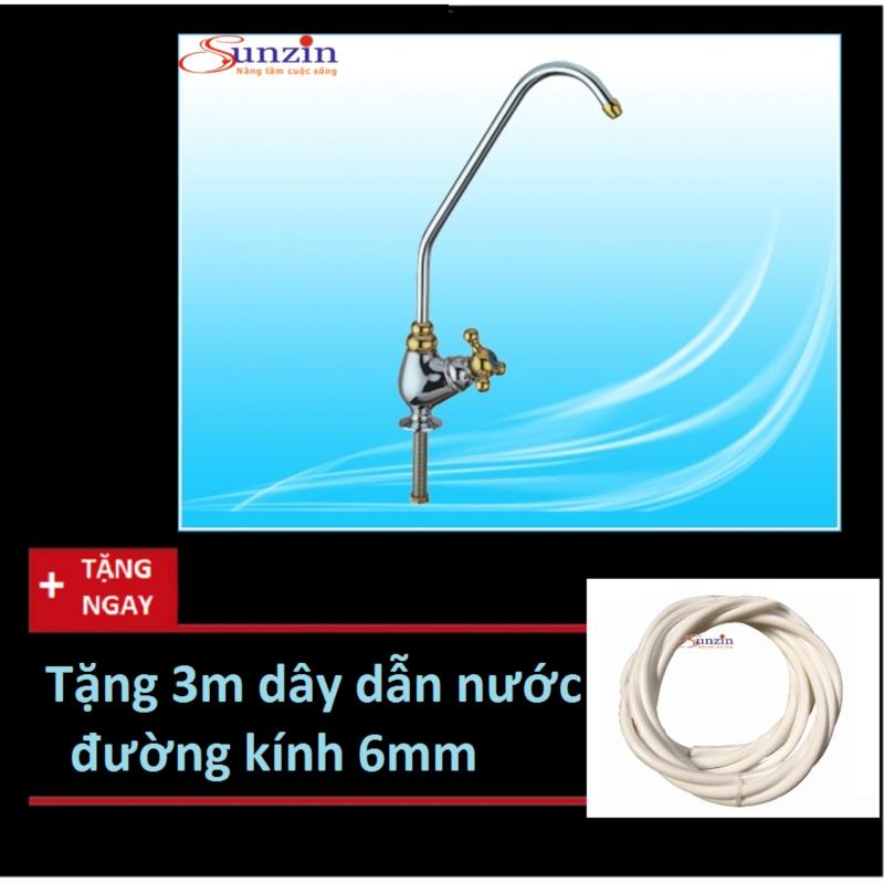 Vòi máy lọc nước RO, nano - Tặng thêm 3m dây dẫn nước trắng
