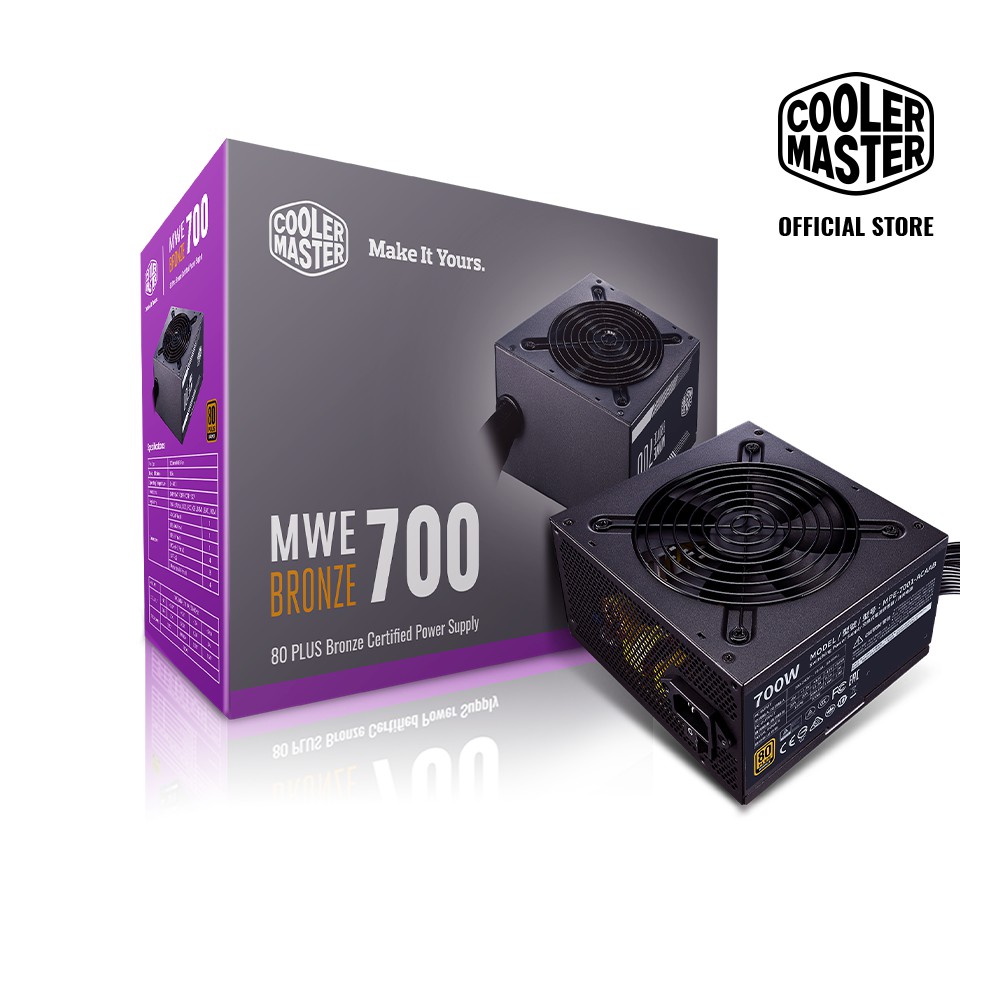 [Nhập ELJAN11 giảm 10%, tối đa 200k, đơn từ 99k]PSU Nguồn máy tính Cooler Master MWE BRONZE 700 V2 -...