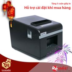 Máy in hóa đơn XPRINTER N160II KHỔ GIẤY 80mm (CỔNG KẾT NỐI LAN) Hàng Nhập Khẩu + Tặng kèm 3 cuộn giấy in nhiệt khổ 80mm