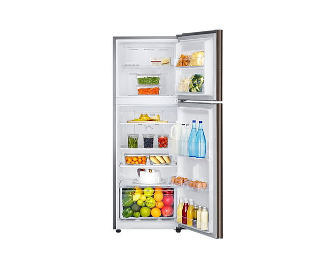 [Giao Hà Nội] Tủ lạnh Samsung Inverter 236 lít RT22M4040DX/SV - Bộ lọc than hoạt tính Deodorizer, Luồng khí lạnh...