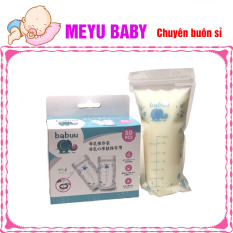 Túi trữ sữa Babuu hộp 50 túi 250ml