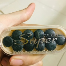 Hộp đầu cơ bida Super 11.5mm gồm 10 viên