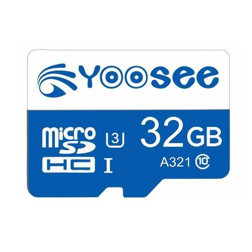 [Nhập ELJAN11 giảm 10%, tối đa 200k, đơn từ 99k]Thẻ nhớ microSDHC Yoosee 32gb U3 tốc độ cao chuyên dụng...