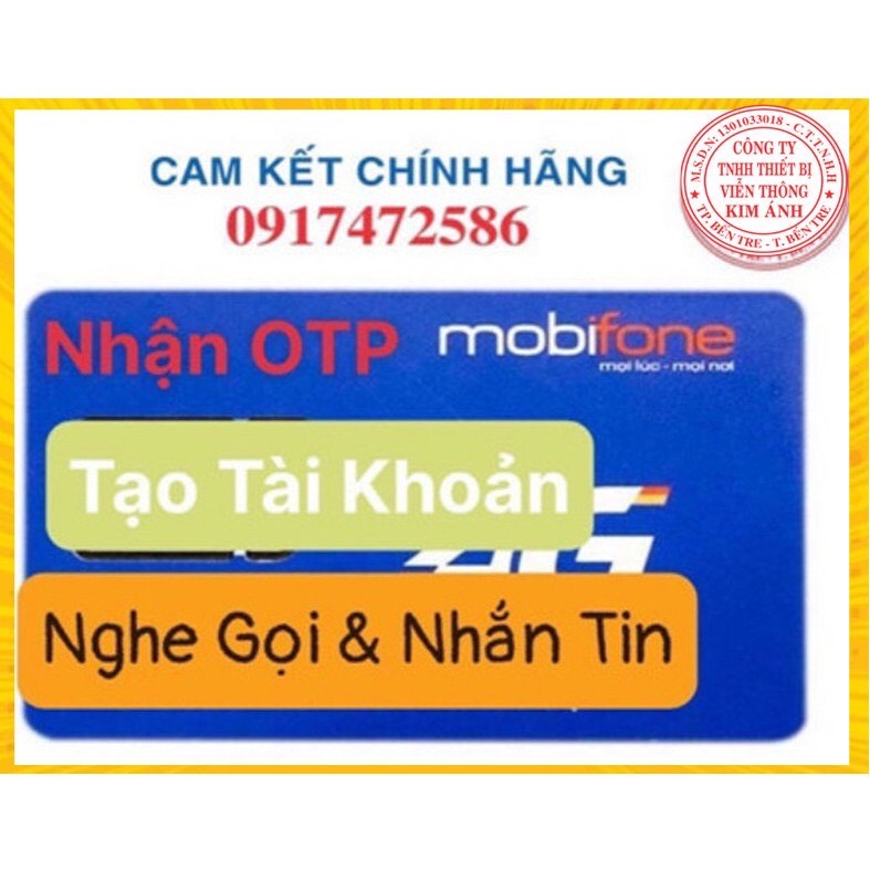 ĐẦU 07 có tài khoản- SIM NGHE GỌI MOBI BẢNG SIM 4G TẠO TÀI KHOẢN , NHẬN CUỘC GỌI ,...