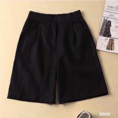 Quần short đũi khuy thời trang