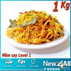 1Kg – Combo 2 túi Khô gà lá chanh New4all (500g x 2 túi) thương hiệu Ánh Sao (Mềm Cay cấp độ 1)