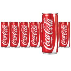 4 lon Coca-Cola đỏ 330ml