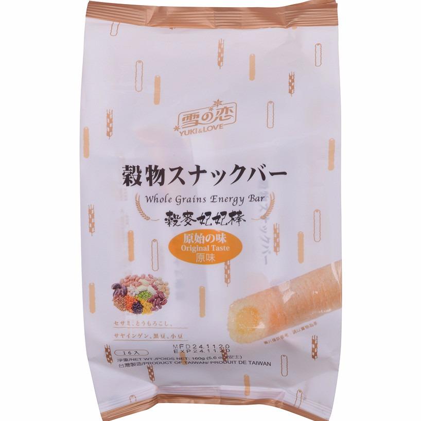 Bánh Cuộn Yuki & Love Whole Grains Energy Bar Orginal Taste (160g)