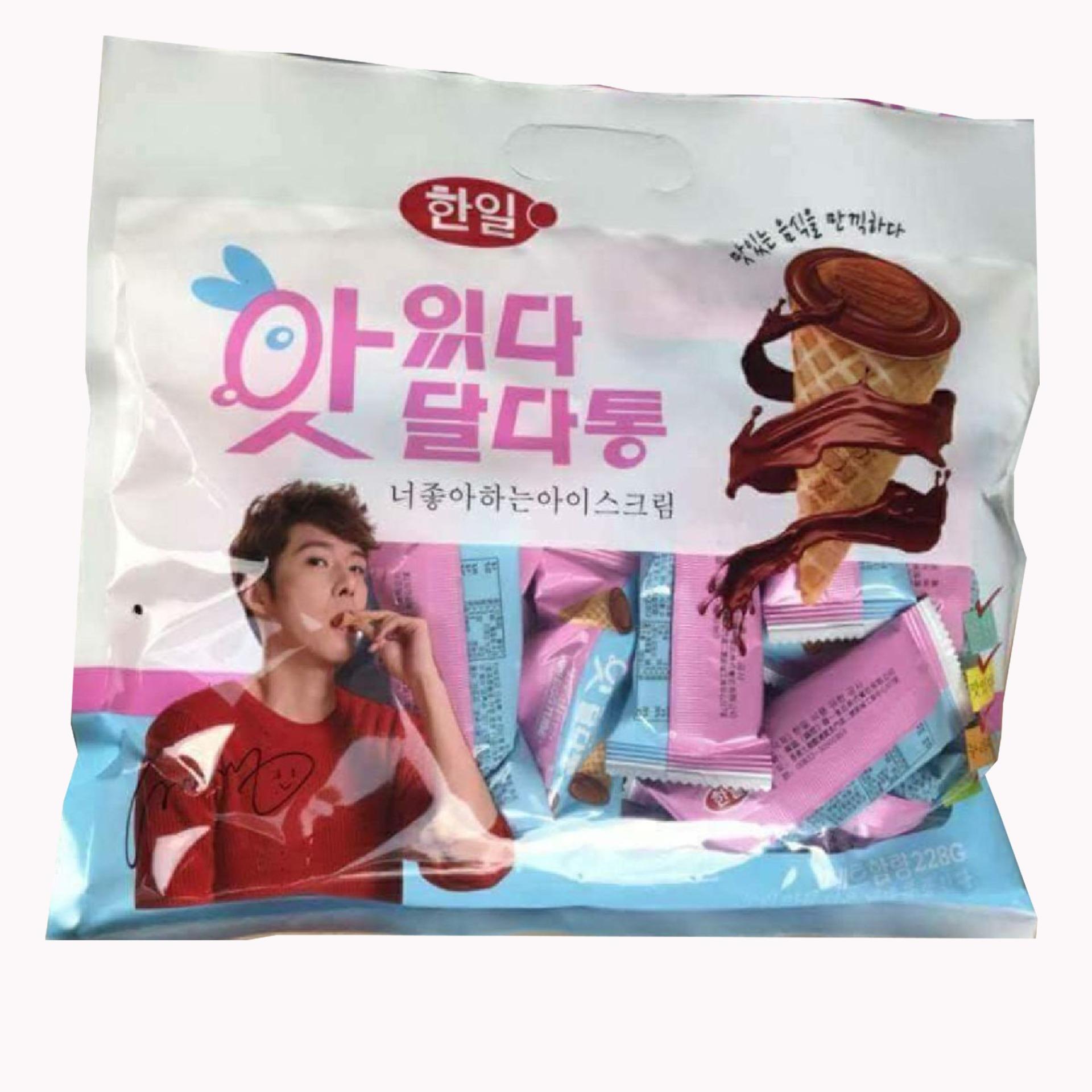 Bánh Ốc Quế socola hạnh nhân Hàn Quốc 300gr