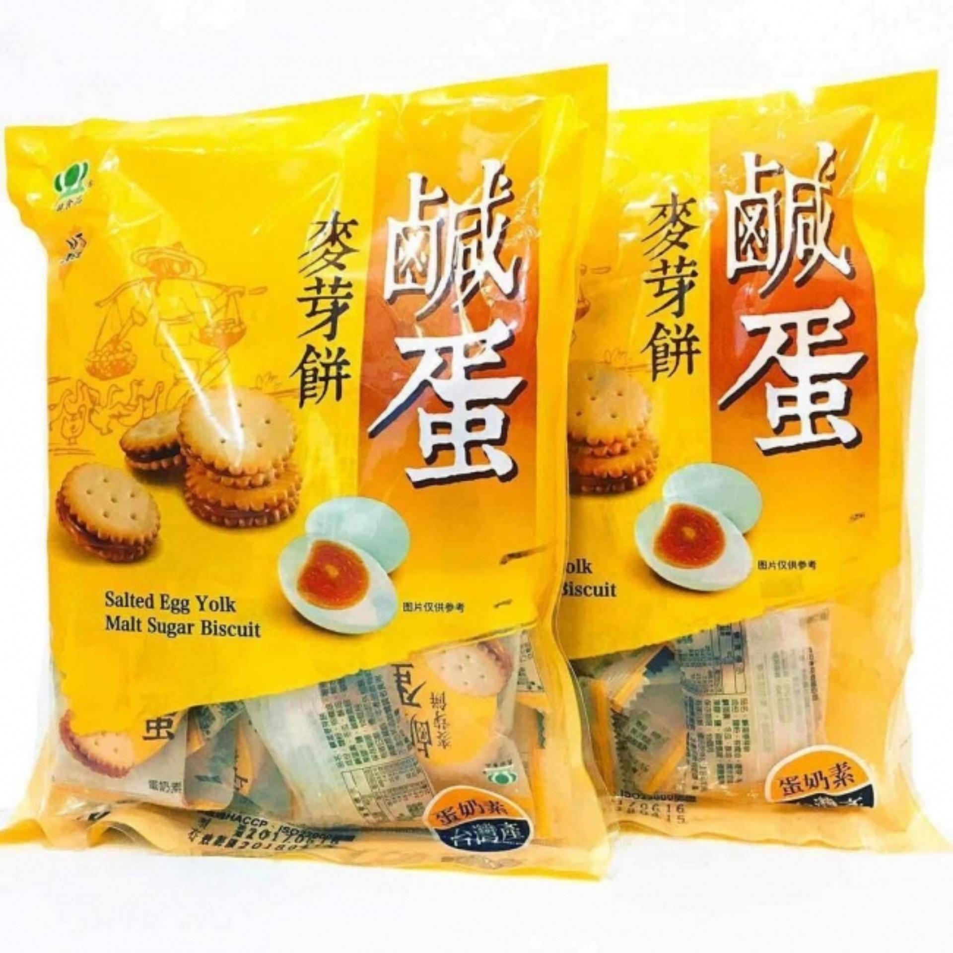 Bánh Quy Nhân Trứng Muối Đài Loan 500gr DL01