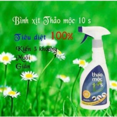 Bình xịt thảo mộc diệt gián ,côn trùng