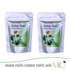 Bộ 02 túi bột lá diếp cá sấy lạnh Quảng Thanh đảm bảo VSATTP 100gram/túi