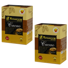 Bộ 2 hộp bột Cacao 5 in 1 Hộp 160gram