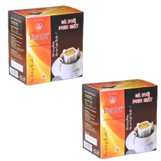 Bộ 2 hộp cà phê phin giấy Thu Hà 120 gram