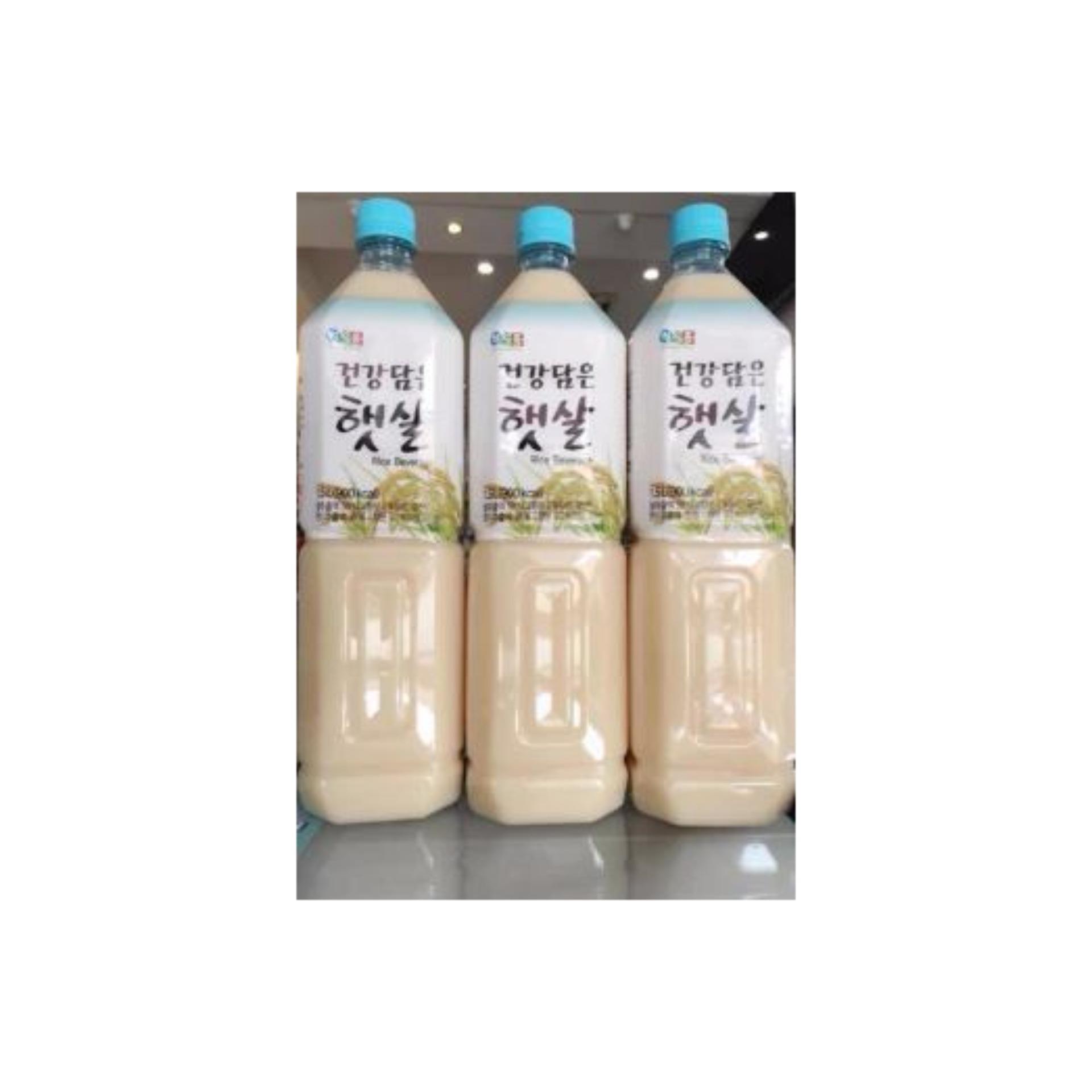 Bộ 3 Chai Sữa Gạo Rang Hàn Quốc 1,5L