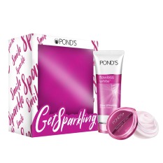 Bảng Báo Giá Bộ quà tặng Festive POND’s Flawless White trắng da cao cấp gồm kem ban ngày 50g và sữa rửa mặt 50g  