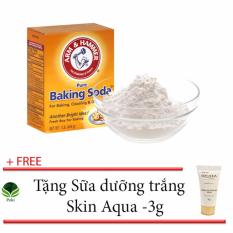 Trang bán Bột Baking soda đa công dụng 450g + Tặng Sữa Dưỡng trắng Skin Aqua 3g