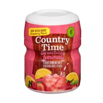Bột pha nước trái cây Country Time vị strawberry(19oz-538g)  