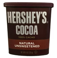 Bảng Báo Giá Bột socola Hershey’s 100% cacao tự nhiên 226g  
