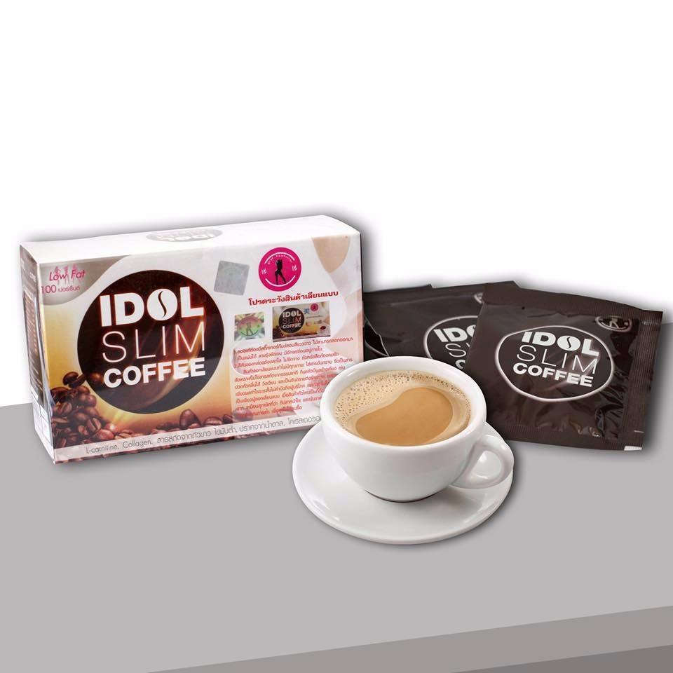 Cà phê giảm cân Idol Slim Coffee Thái Lan 10 gói x 15g