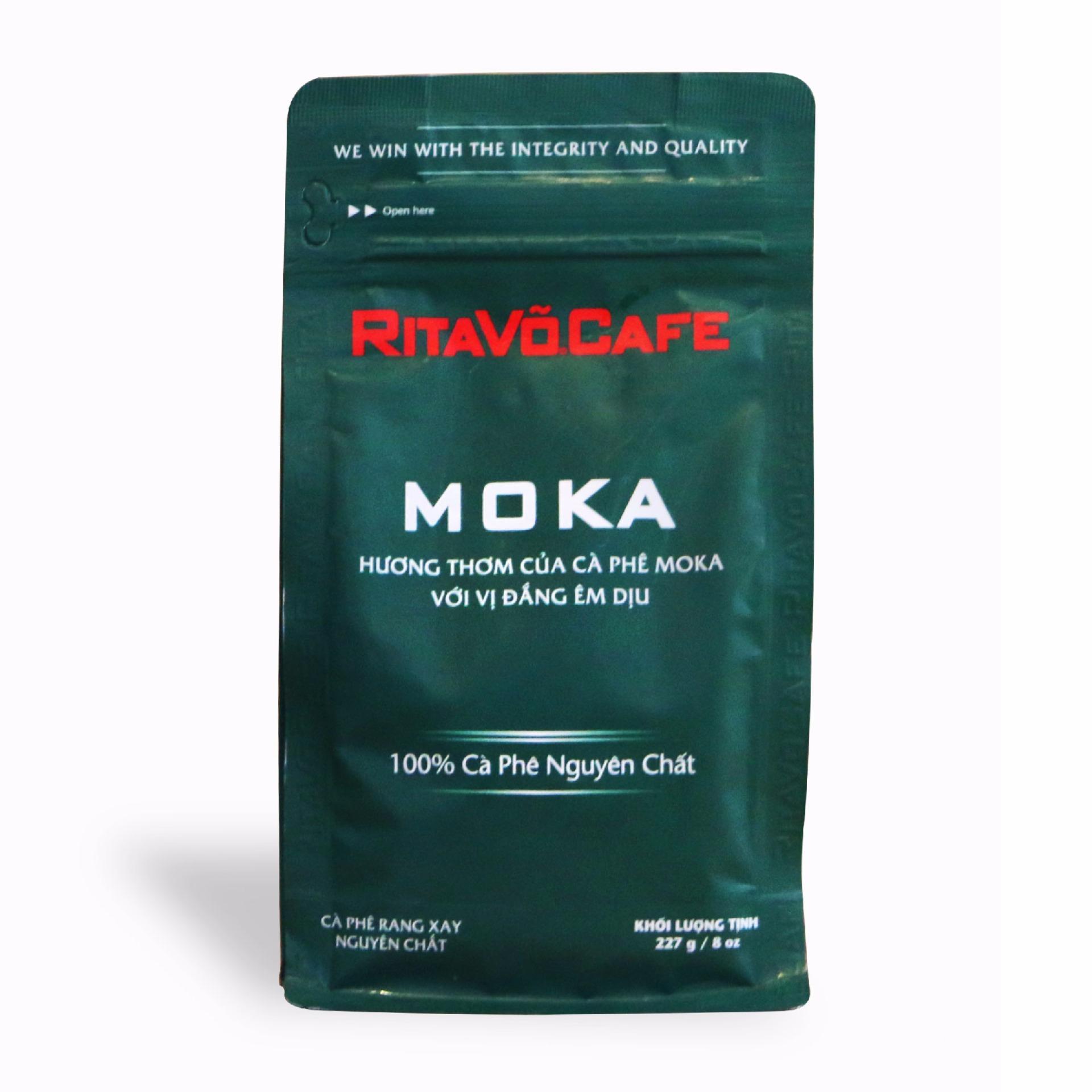 Cà phê rang xay cao cấp RitaVõ dòng MOKA 227G