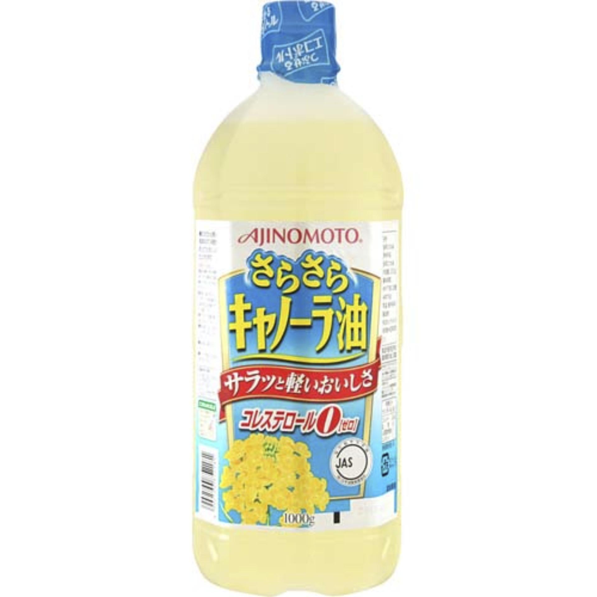 Chai dầu hoa cải Ajinomoto Nhật Bản