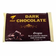 Giá bán Chocolate đen làm bánh 65% cacao Figo 1kg