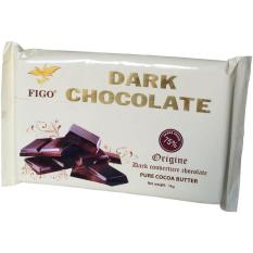 So Sánh Giá Chocolate đen làm bánh 75% cacao Figo 1kg